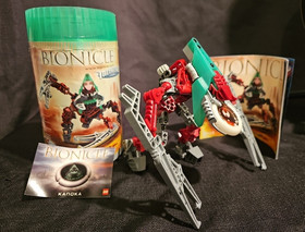 LEGO BIONICLE: Vahki Nuurakh (8614) Complete With Disk of Time, Manual