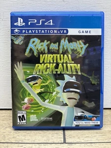 Rick and Morty Virtual Rick-Ality (Playstation VR, PS4, 2017) disco ottimo - Foto 1 di 3
