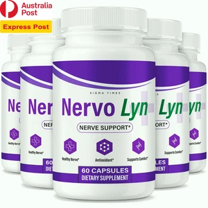 (5 Pack) Nervolyn Capsules, All-Natural Nervo Lyn - Picture 1 of 12