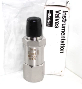⭐NEW IN BOX⭐ PARKER 8M8F-C8L-100-BN-SS Stainless Steel Check Valve 1/2" 6000 PSI - Picture 1 of 6