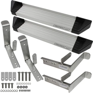 2 aluminiowe stopnie wolnostopniowe wejście MB Sprinter VW Crafter kamper + homologacja - Zdjęcie 1 z 13