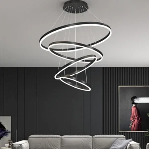Large Chandelier Lighting Bar LED Pendant Light Kitchen Lamp Shop Ceiling Lights - Picture 1 of 7