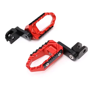 TOUR Front 40mm Lowering Foot Pegs Red For Kawasaki Z650RS 22 23 - Foto 1 di 6