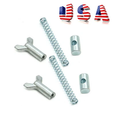 Juego de 2 juntas de tuerca y resorte de cable de freno trasero para Honda TRX250 350 450 500 ATC200 Foto 1 de 4