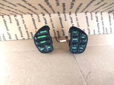 Interruptor de audio y clima de crucero volante Lincoln Town Car 1998-2004 OEM Foto 1 de 4