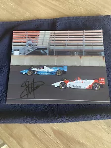 Emerson Fittipaldi Signed IndyCar 1994 Marlboro 500 Practice Session 8x10 Photo - Picture 1 of 1