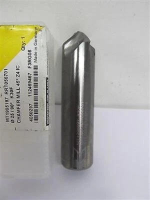 Kennametal,MT1995197,K30F,25 毫米 x 90 度倒角磨机 - 实心硬质合金 — 第 1/2 张图片