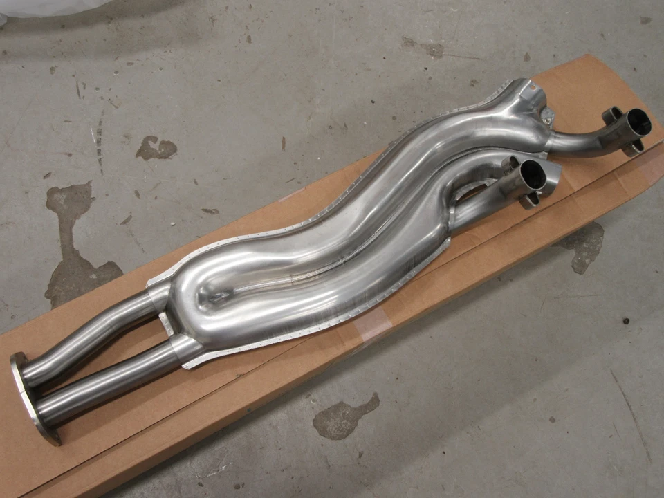 Porsche 914 из нержавеющей стали теплообменник левый водитель 2.0 самый красивый  - Изображение 1 из 1