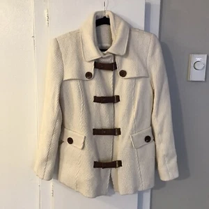 Identify Off White Women’s Textured Jacket Size 8 - Picture 1 of 10