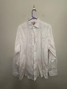 Beverly Hills Polo Club Classic White Dress Shirt Business Professional XL - Picture 1 of 3