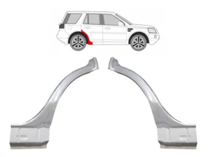 Land Rover Freelander 2006-2015 5-türig hinten Radlauf Reparaturverkleidung/Paar - Bild 1 von 7