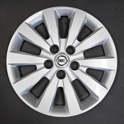 Wheel Cover Hubcap 2013-2018 Nissan Sentra 16" Silver 53089 (1-Piece) Used - Изображение 1 из 2
