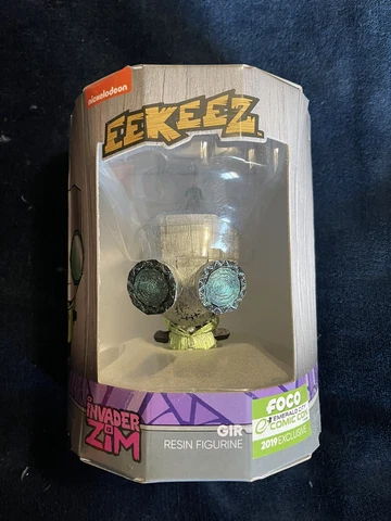 Invader Zim Gir Foco Resin Figure ECCC Exclusive Cover