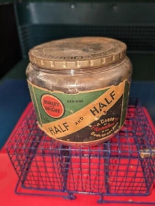 Vintage Glass Half and Half Pipe Tobacco Store Display - Picture 1 of 7