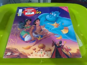 Aladdin LaserDisc US NTSC 1992 Disney Animated Movie Classic - Picture 1 of 3