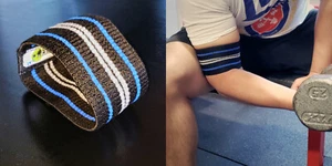 Titan Power Arm Cuff- Titanium Model - Picture 1 of 3