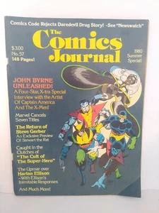 The Comics Journal #57 - John Byrne Unleashed/X-Men - Summer 1980 VF - Picture 1 of 3