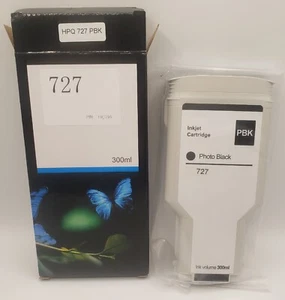 HP 727 300-ml Photo Black DesignJet Ink Cartridge, F9J79A - Picture 1 of 5