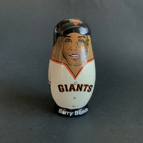 BARRY BONDS 2003 Babooshka Russian Nesting Doll SF Giants Cover