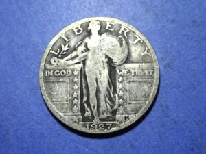 1927 Standing Liberty Quarter Good - Picture 1 of 2
