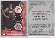 2007-08 Topps Stadium Club Full Court Press Relics /499 Jason Smith Rookie RC