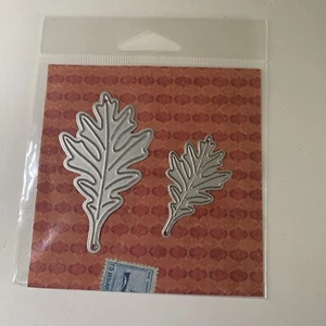 LEAVES FALL LEAF Die Cut & Emboss Paper Crafting Scrapbooking Forest Nature - Picture 1 of 2