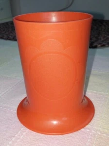 Vintage Tupperware 1318-5 orange Kinder Schnabeltasse ohne Deckel - Bild 1 von 4