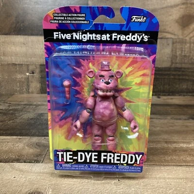 Figura de acción Funko Five Nights at Freddy's Tie-Dye Freddy 5" FNAF -Nueva Foto 1 de 3