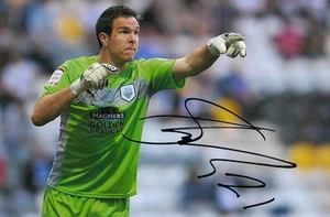 PRESTON NORTH END HAND SIGNED THORSTEN STUCKMANN 6X4 PHOTO 1. - Picture 1 of 1