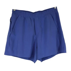 LULULEMON - HOMBRE GRANDE - AZUL CINTURA ELÁSTICA PULL-ON SHORTS - Imagen 1 de 6