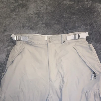 Pantalones de nieve Burton para hombre gris medio Ronin snowboard esquí carga invierno aislado Foto 1 de 4