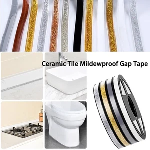 Ceramic Tile Mildewproof Gap Tape Self-Adhesive 8mmx6M Waterproof Seam Sticker - Picture 1 of 13
