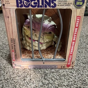 Boglins 1987 Drool monster in cage with box, vintage Mattel Toy - Picture 1 of 8