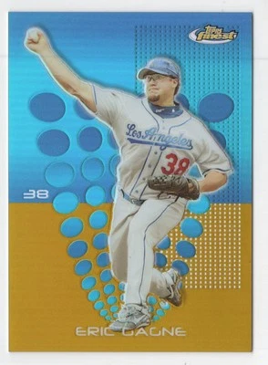 2004 TOPPS FINEST GOLD REFRACTOR /50 RARE ERIC GAGNE - Image 1 of 2