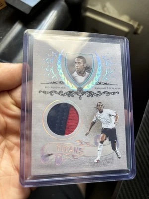 Futera Vintage 2024 Rio Ferdinand Match Worn Patch 1/1 Mint Condition - Image 1 of 2