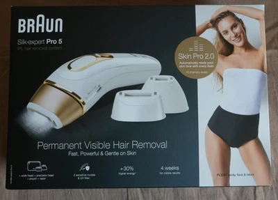 Braun Silk-expert Pro 5 IPL - PL5267 IPL-Haarentferner SkinPro 2.0 inkl. Zubehör - Bild 1 von 4