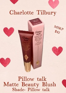 Charlotte Tilbury Matte Beauty Blush Wand Pillow Talk, SOLD OUT, NEW - Picture 1 of 3
