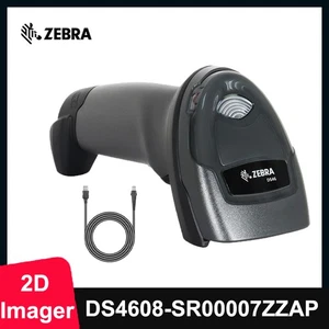 Zebra DS4608-SR00007ZZAP Handheld 1D 2D Barcode Scanner Reader with USB Cable - Picture 1 of 9