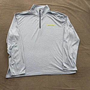 Polo Sport Ralph Lauren Pullover Mens 2XL Blue Performance Quarter Zip Athletic - Picture 1 of 9