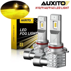 Customized 9145 9140 H10 LED Driving Fog Light Bulbs Yellow 3000K Super Bright - Picture 1 of 9