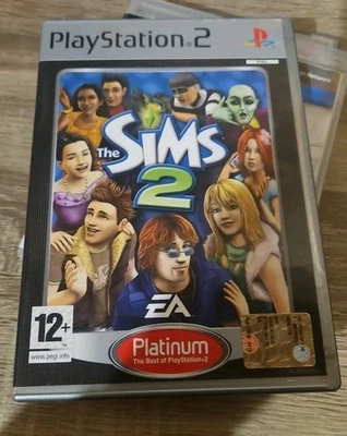 THE SIMS 2 SONY PS2 PLAYSTATION 2 PAL EU EUR ITA ITALIANO ORIGINALE COMPLETO - Immagine 1 di 3