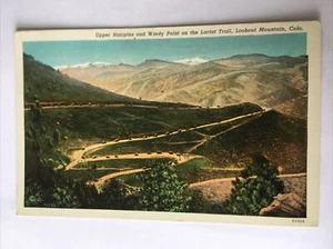Lookout Mountain Colorado Vintage Postkarte - Bild 1 von 2