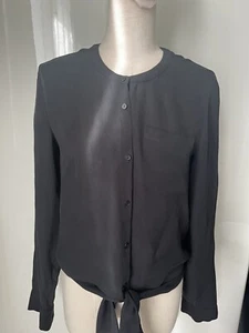 Theory Seidenbluse Damen Gr S Schwarz - Bild 1 von 7