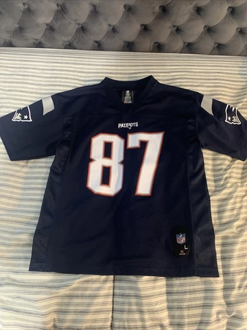 Rob Gronkowski NFL Youth Jersey Size Large 14/16 Cover