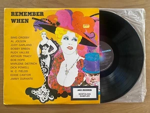 JUDY GARLAND/BING CROSBY/BOB HOPE/AL JOLSON Remember When OZ MCA EX/EX - Picture 1 of 6