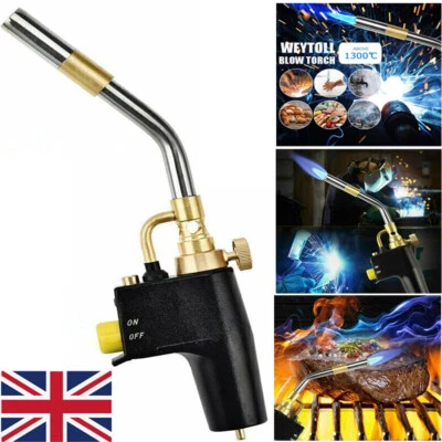 Professional Propane Mapp Blow Torch Welding Soldering Brazing Plumbing Tool Kit