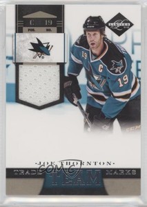 2011-12 Limited Team Trademarks Materials /99 Joe Thornton #6
