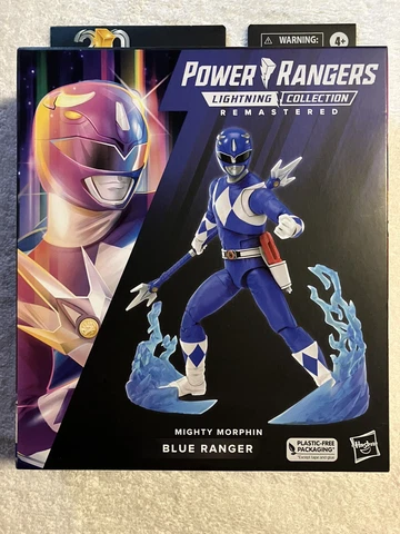 Power Rangers Lightning Collection Remastered Mighty Morphin Blue Billy Cranston Cover