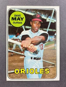 1969 Topps #113 Dave May (Baltimore Orioles) - Picture 1 of 2