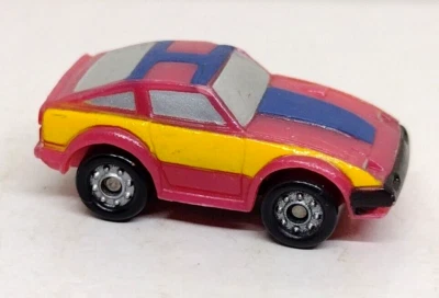 Vintage Micro Machines Datsun 240Z 1989 Funrise multicolor pink yellow purple  - Image 1 of 4